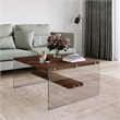 ASIR Hanah Home S100 Coffee Table in Walnut