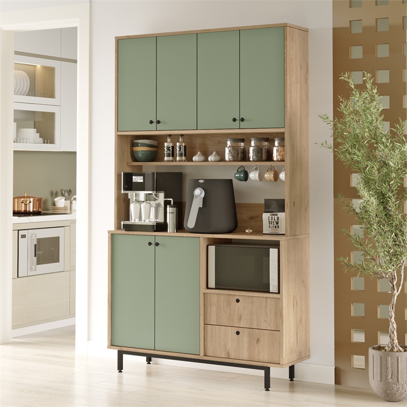 ASIR Hanah Home RE7-SY Multi Purpose Cabinet in Oak