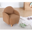 ASIR Atelier Del Sofa Moylo Kid's Wing Chair in Coffee
