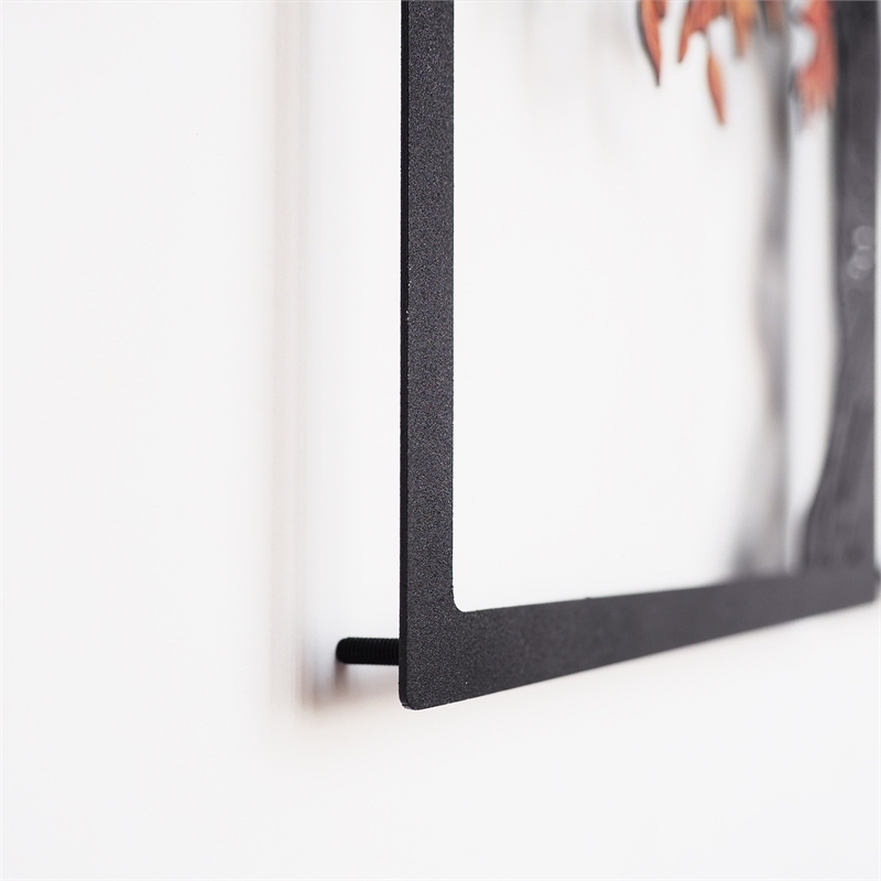ASIR Wallity Autumn Vibes APT740 L Decorative Wall Accessory in Black (Set of 4)