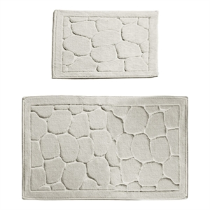 ASIR L'essential Maison Parma - Ecru Multicolor Bathmat Set