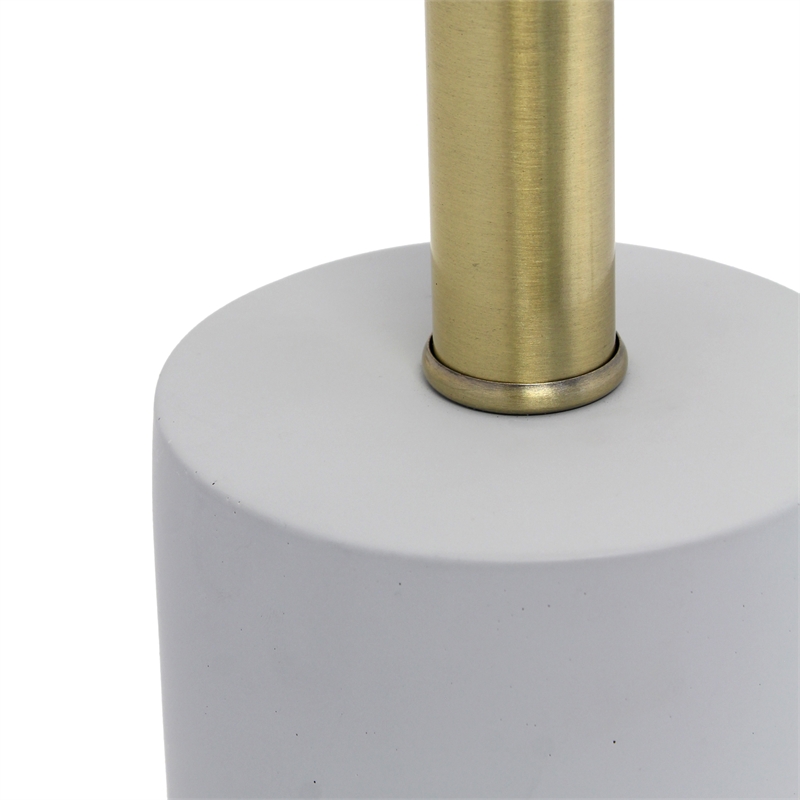 Olen Concrete Table Lamp in Gray