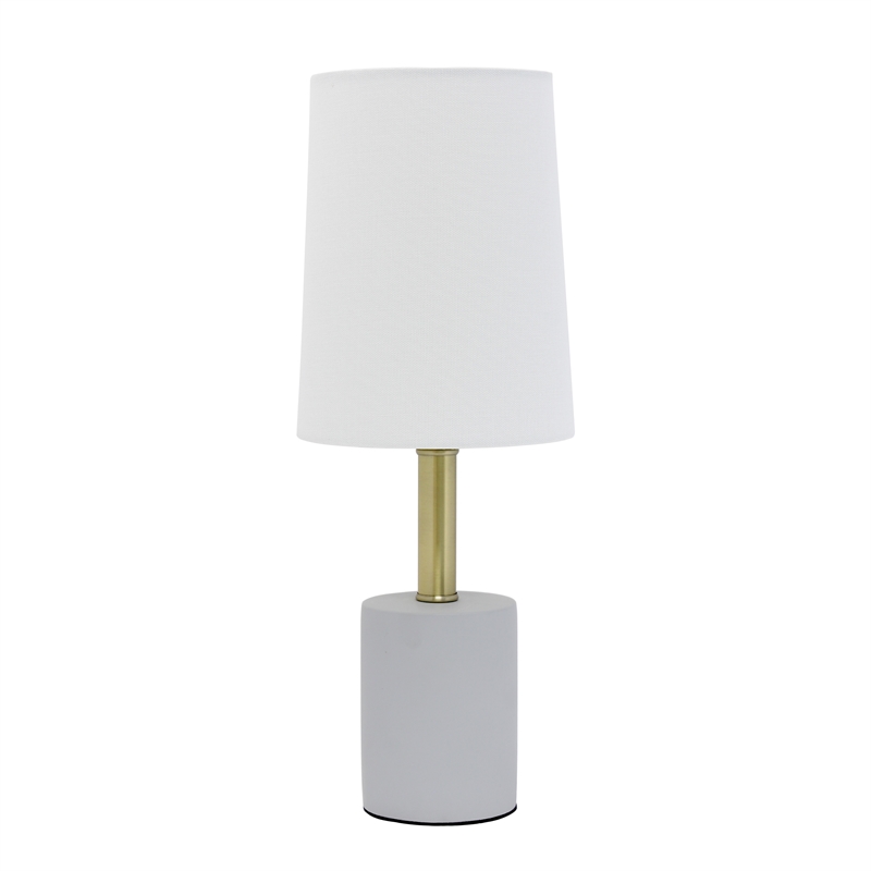 Olen Concrete Table Lamp in Gray