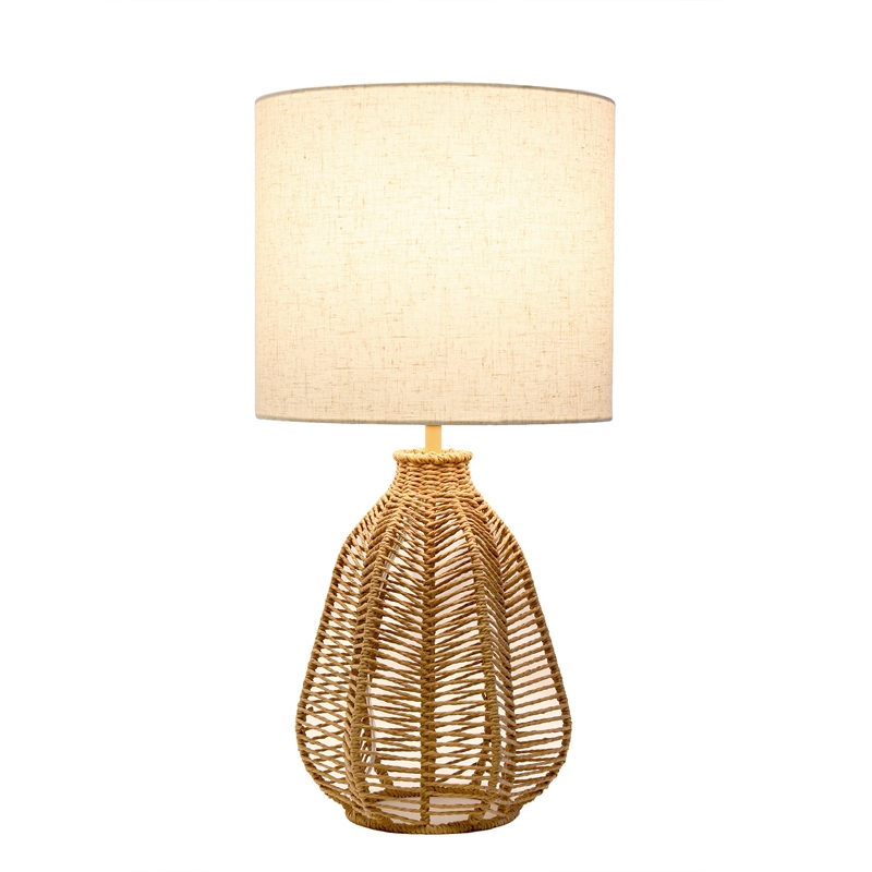 Lanai Paper Rope Table Lamp in Natural