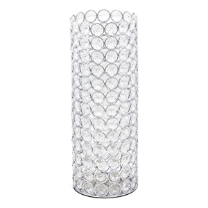 Lunarie Crystal Decorative Vase in Clear