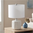 Valla Ceramic Table Lamp in Off White
