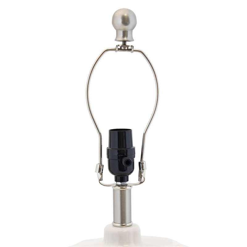 Valla Ceramic Table Lamp in Off White