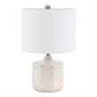 Valla Ceramic Table Lamp in Off White