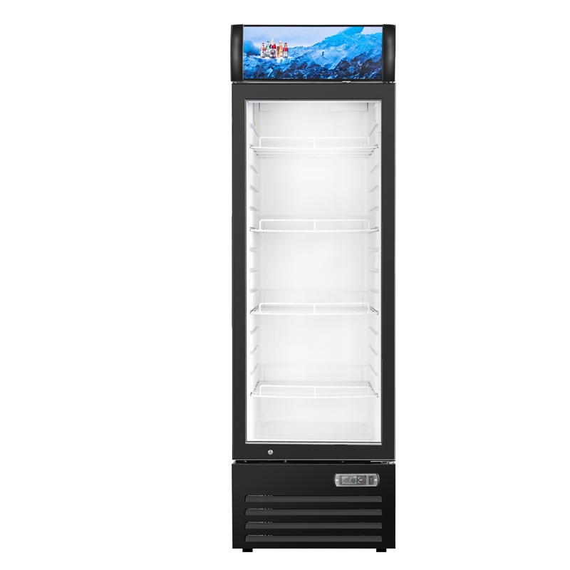 12.29 cu.ft. Merchandising Swing Glass Door Ref with Canopy - One Door