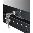 7.49 cu.ft. Two Door Backbar Cooler Black