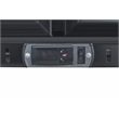 7.49 cu.ft. Two Door Backbar Cooler Black