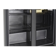7.49 cu.ft. Two Door Backbar Cooler Black
