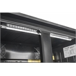 7.49 cu.ft. Two Door Backbar Cooler Black