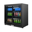 7.49 cu.ft. Two Door Backbar Cooler Stainless