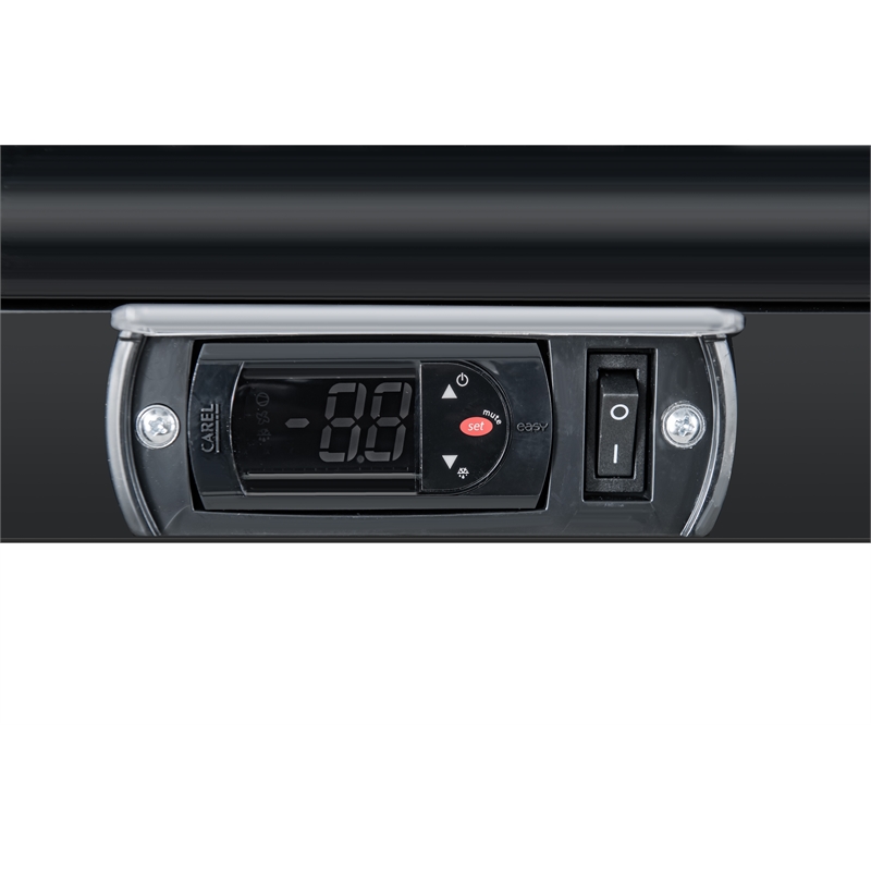 7.49 cu.ft. Two Door Backbar Cooler Stainless