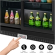 7.49 cu.ft. Two Door Backbar Cooler Stainless