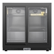 7.49 cu.ft. Two Door Backbar Cooler Stainless