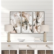Cream Travertine Elegance Metal Table Lamp Soft Gold - Set of 2