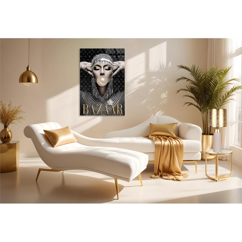 Ivory Luxe Radiance Ceramic Metal Table Lamp Off White & Gold - Set of 2