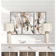 Ivory Luminous Shell Wood Table Lamp Soft Gold - Set of 2 - Accent Lighting