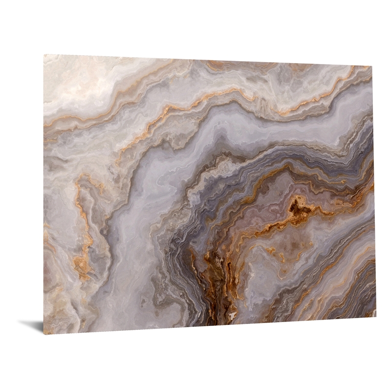 Granite II Frameless Multi-Color Tempered Glass Wall Art - 60