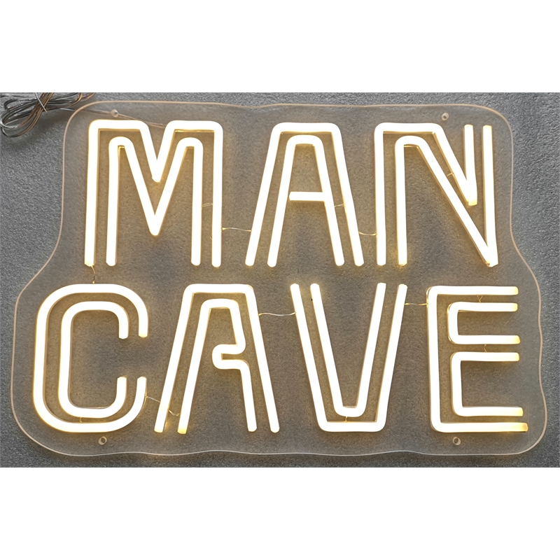 White Man Cave Neon Sign - 19
