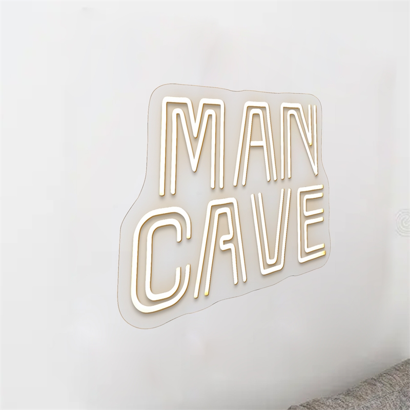 White Man Cave Neon Sign - 19