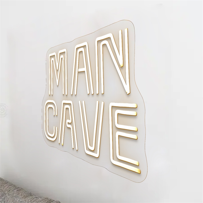 White Man Cave Neon Sign - 19