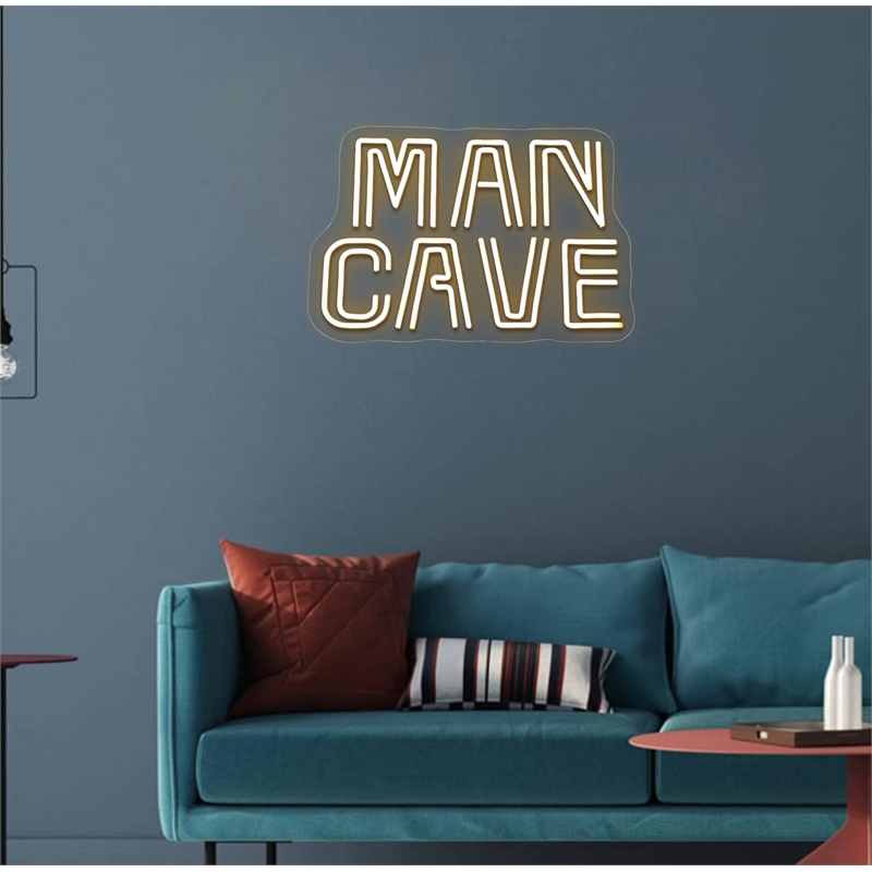 White Man Cave Neon Sign - 19