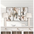 Ivory Calming Flow Ceramic Metal Table Lamp Textured White - Set of 2