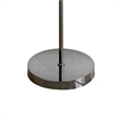 Celestial Radiance Metal Multi-Color Floor Lamp Gun Metal Iridescent Glass