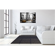 Yellow Cab Time Square Frameless Multi-Color Tempered Glass Wall Art - 60