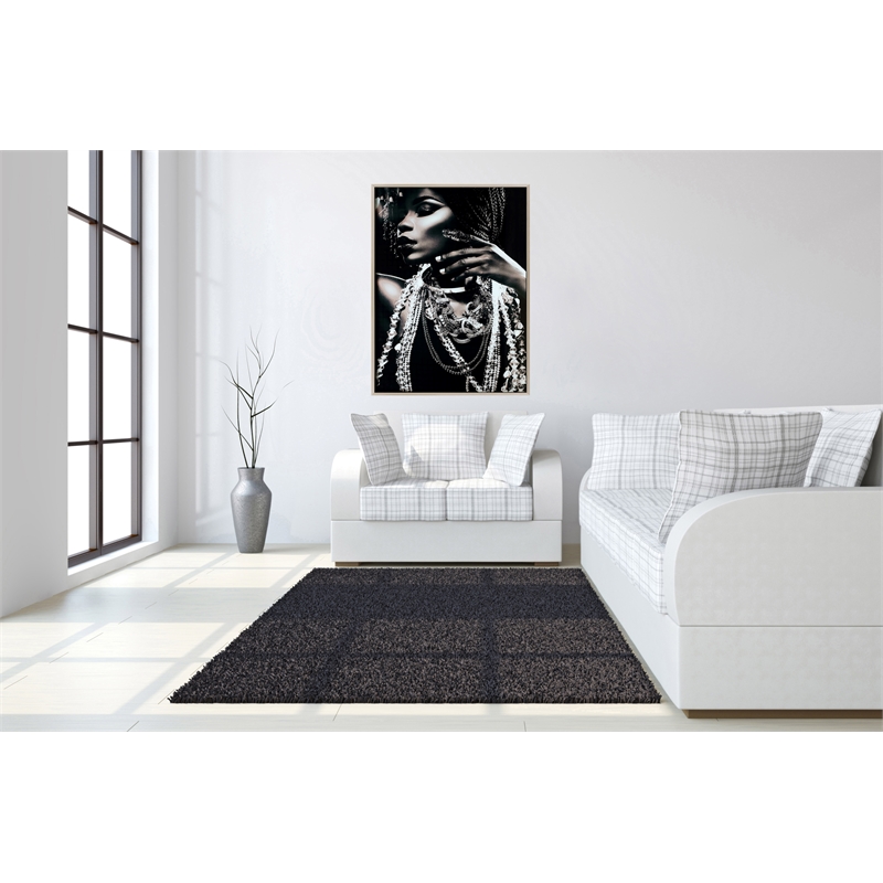 Metallic Magic Frameless Multi-Color Tempered Glass Wall Art - 40