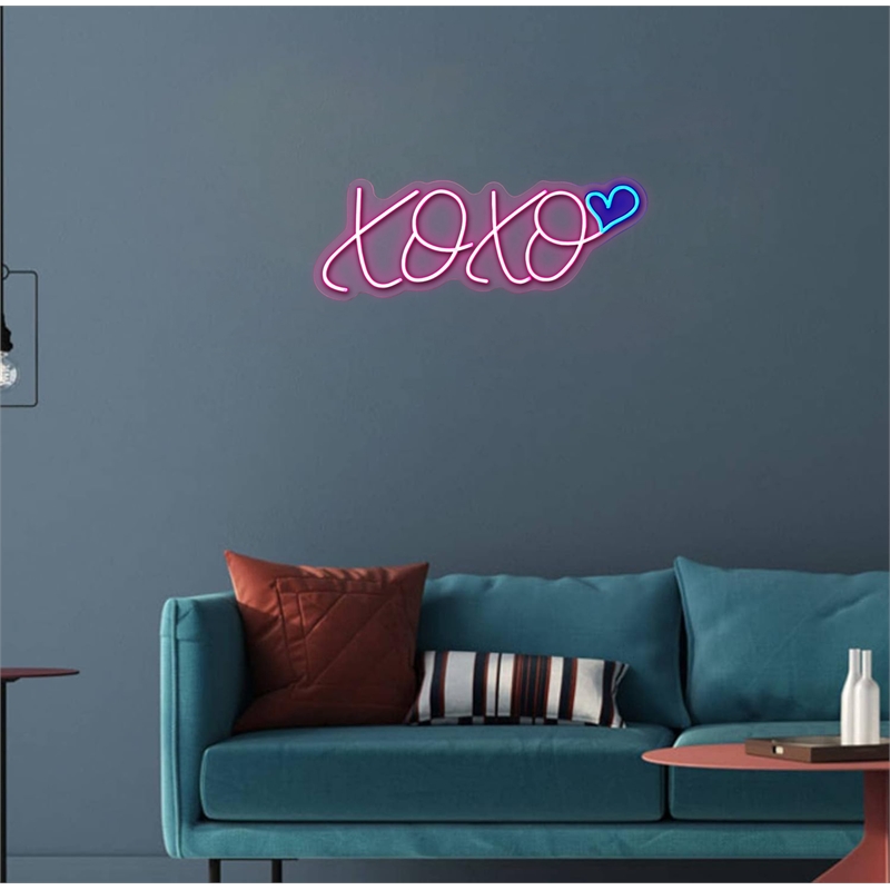 Classy Living XOXO Pink Neon Sign - 28