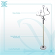Celestial Branch Floor Lamp - White Marble - Matte Black & Soft Gold