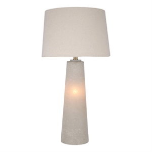 Mystic Frost - 32&quot x 16&quot - Frosted Glass - Bedroom Lighting - Contemporary