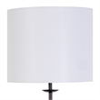 Urban Sphere Concrete Table Lamp - Matte Black - Set of 2 - Metal