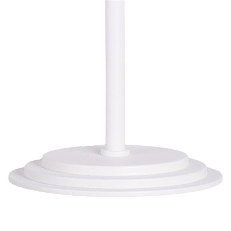 Eclipse Aura Rechargeable LED Metal Table Lamp - White - Set of 2