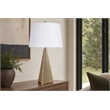 Golden Apex Ceramic Table Lamp - Electroplated Gold - Set of 2 - Metal