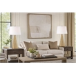 Golden Apex Ceramic Table Lamp - Electroplated Gold - Set of 2 - Metal