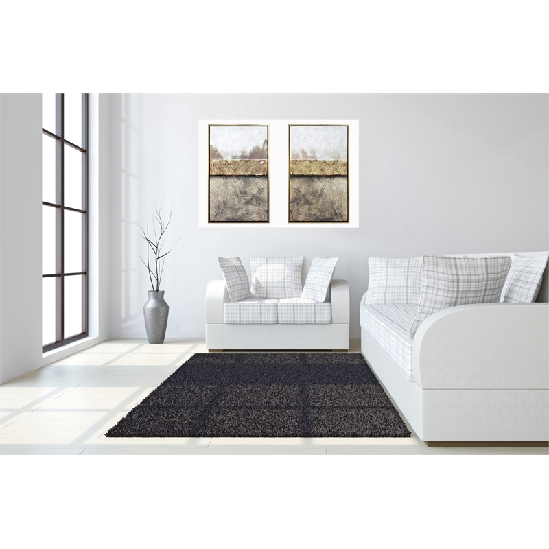 Opulent Earth Abstract Duo Canvas Wall Art - 32