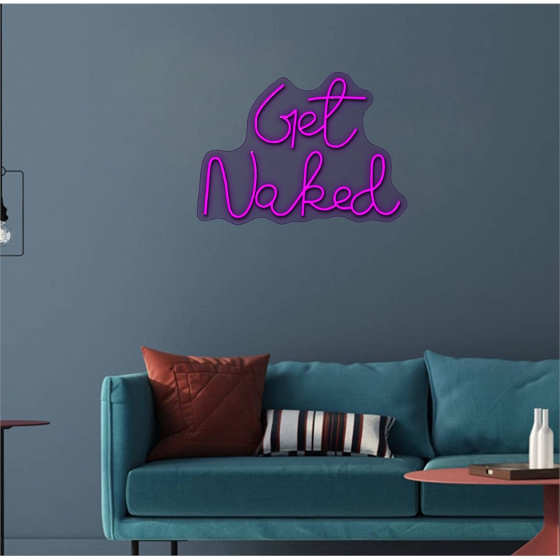 Get Naked Neon Sign - 26