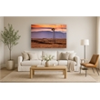 Windmill on the Prairie Frameless Tempered Glass Wall Art - Multicolor