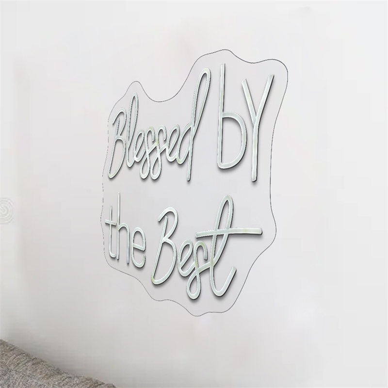 Blessed by the Best Neon Sign - 20