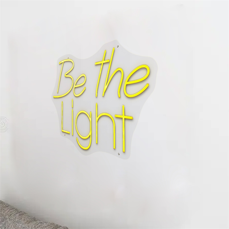 Be the Light Neon Sign - 28