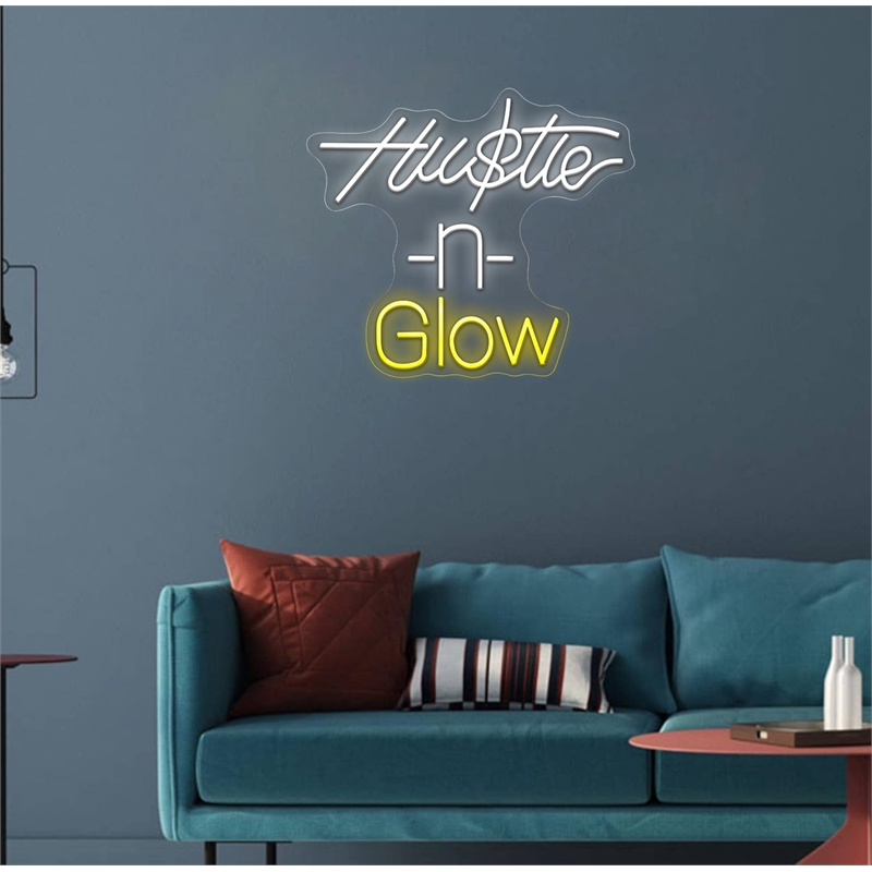 Hustle n Glow Neon Sign - 21