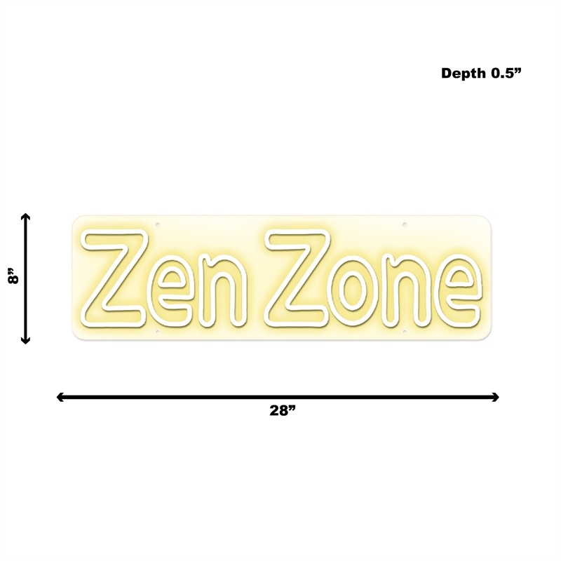 Zen Zone Neon Sign - 28