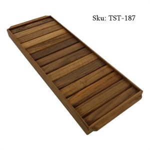 Teakworks4u Teak Serving Tray in Teak