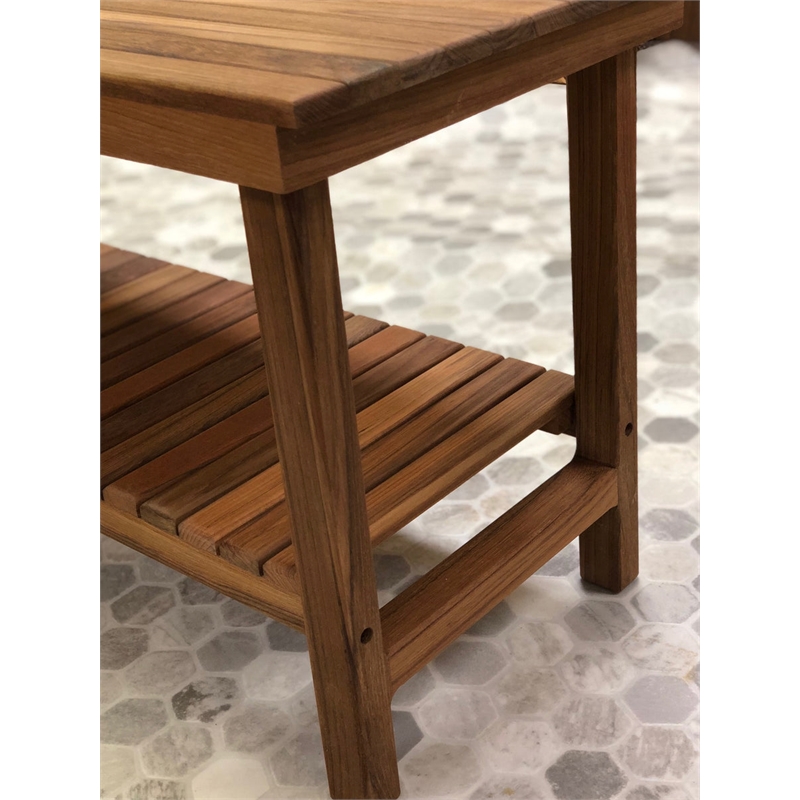 Teakworks4u Heavy Duty Rigid Bench in Teak Wood