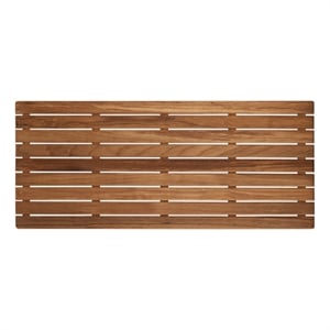 Teakworks4u Shower Mat Unfinished in Teak